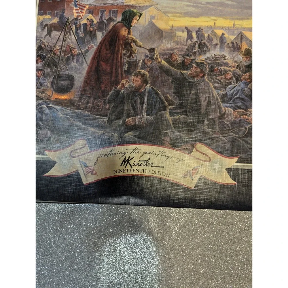 H LANG 2012 Paintings of MORT KUNSTLER Art Civil War Calendar nineteenth edition